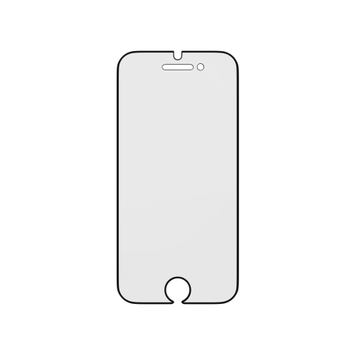 Casper Pro Silicone Tempered Glass Compatible For iPhone SE