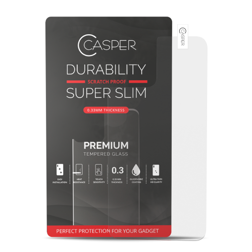 Casper Tempered Glass Compatible For iPhone 12 Pro Max (Clear)