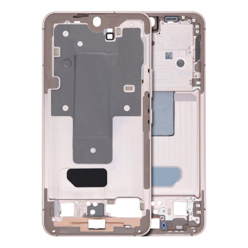 Replacement Mid-Frame Housing Compatible For Samsung Galaxy S22 5G (Pink Gold)