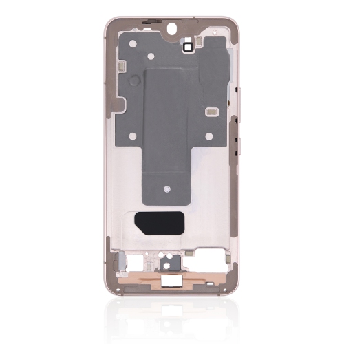 Replacement Mid-Frame Housing Compatible For Samsung Galaxy S22 5G (Pink Gold)