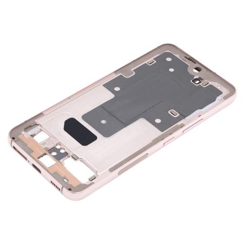 Replacement Mid-Frame Housing Compatible For Samsung Galaxy S22 5G (Pink Gold)