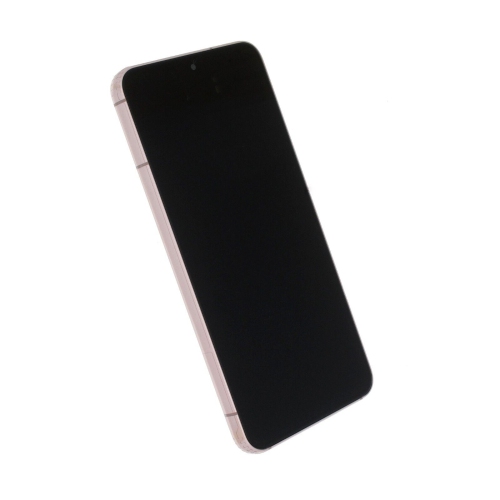 Replacement OLED Assembly With Frame Compatible For Samsung Galaxy S22 5G (Pink Gold) by ESOURCE PARTS - Refurbished condition - Image 2