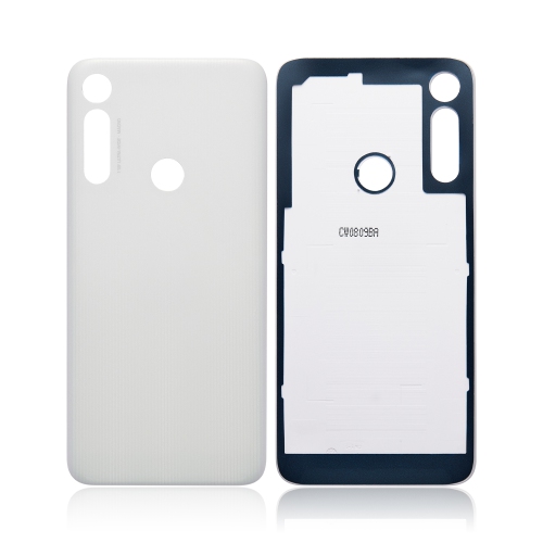 Replacement Back Cover Compatible For Motorola Moto G Fast (Genuine OEM) (Pearl White)