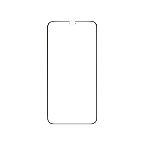 Verre trempé en silicone Casper Pro compatible avec iPhone 12 Pro Max (transparent)