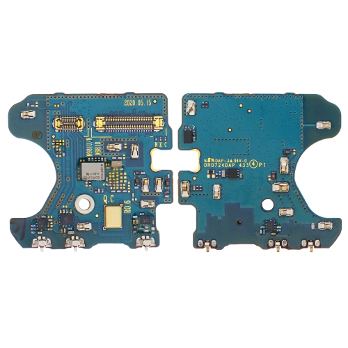 ESOURCE PARTS  Replacement Microphone PCb Board Compatible for Samsung Galaxy Note 20 5G (N981U) (North American Version) (Service Pack)