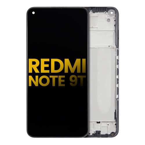 Replacement LCD Assembly With Frame Compatible For Xiaomi Redmi Note 9 5G / Note 9T (All Colors) by ESOURCE PARTS - Refurbished condition - Image 2