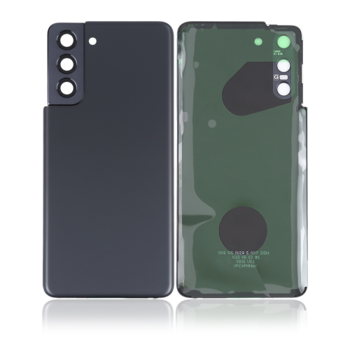 Replacement Back Cover Glass With Camera Lens Compatible For Samsung Galaxy S21 5G (Phantom Gray)