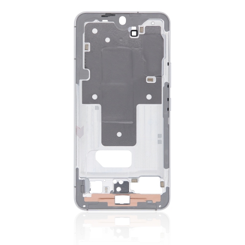 Replacement Mid-Frame Housing Compatible For Samsung Galaxy S22 5G (White)