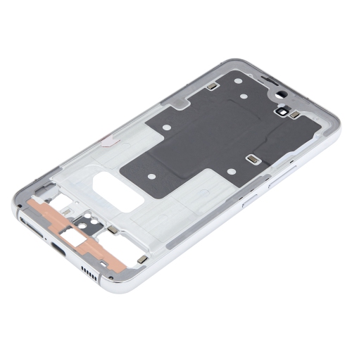 Replacement Mid-Frame Housing Compatible For Samsung Galaxy S22 5G (White)