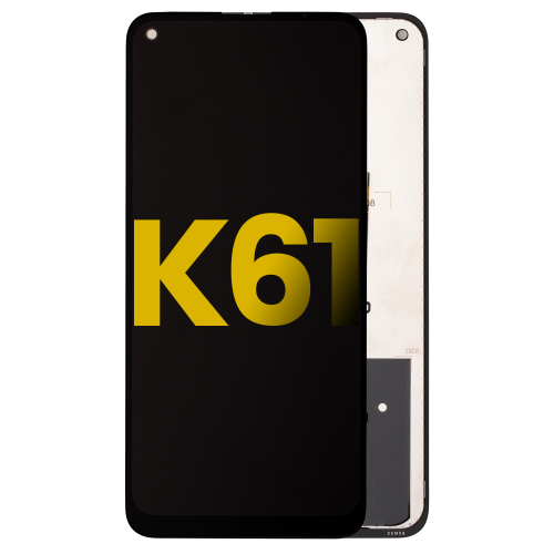 Replacement LCD Assembly Without Frame Compatible For LG K61 (2020) (Black) by ESOURCE PARTS - Refurbished condition - Image 3