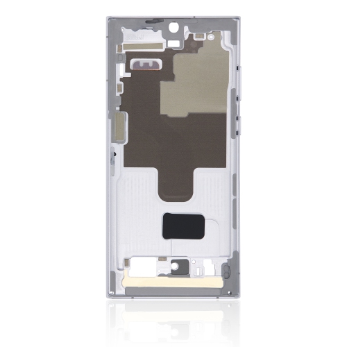 Replacement Mid-Frame Housing Compatible For Samsung Galaxy S22 Ultra 5G (White)