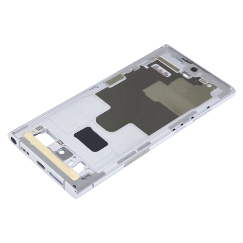 Replacement Mid-Frame Housing Compatible For Samsung Galaxy S22 Ultra 5G (White)