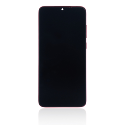 Replacement LCD Assembly With Frame Compatible For Xiaomi Redmi Note 8 Pro (Red) by ESOURCE PARTS - Refurbished condition - Image 3
