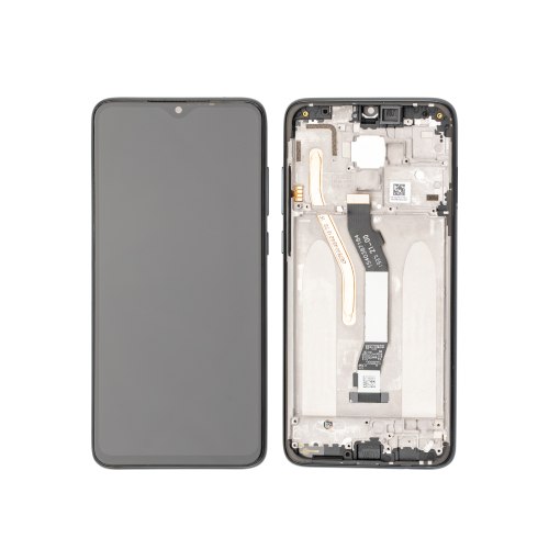 ESOURCE PARTS  Refurbished (Excellent) - Replacement Lcd Assembly With Frame Compatible for Xiaomi Redmi Note 8 Pro (Black)