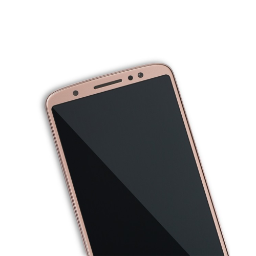 Replacement LCD Assembly With Frame Compatible For Motorola Moto G6 (Genuine OEM) (Oyster Blush)