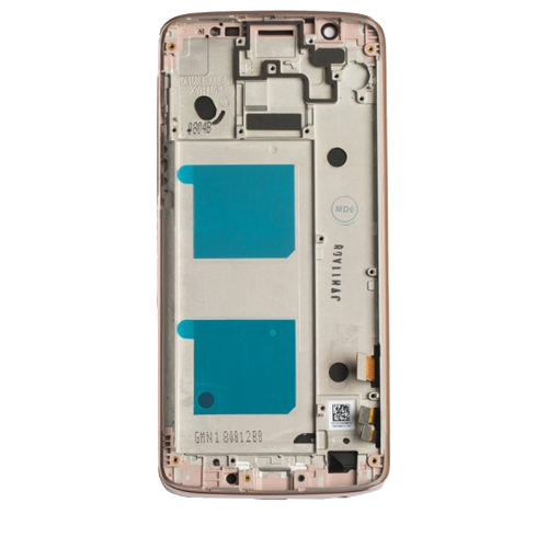 Replacement LCD Assembly With Frame Compatible For Motorola Moto G6 (Genuine OEM) (Oyster Blush)