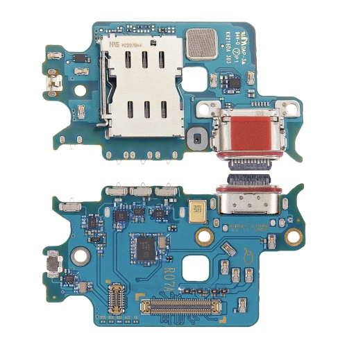 Replacement Charging Port Board With Sim Card Reader Compatible For Samsung Galaxy S22 5G