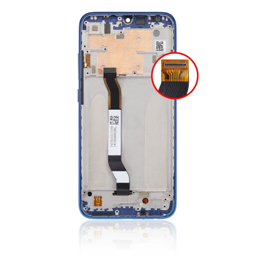 Replacement LCD Assembly With Frame Compatible For Xiaomi Redmi Note 8 (Neptune Blue) by ESOURCE PARTS - Refurbished condition - Image 4