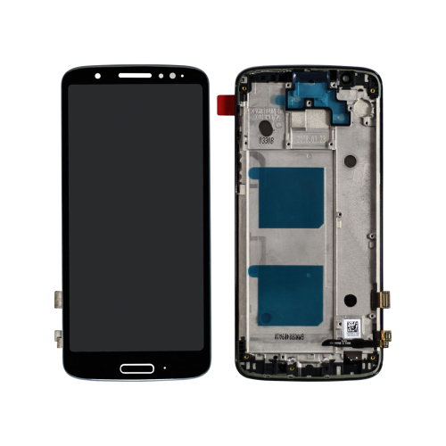 Replacement LCD Assembly With Frame Compatible For Motorola Moto G6 (Genuine OEM) (Black)