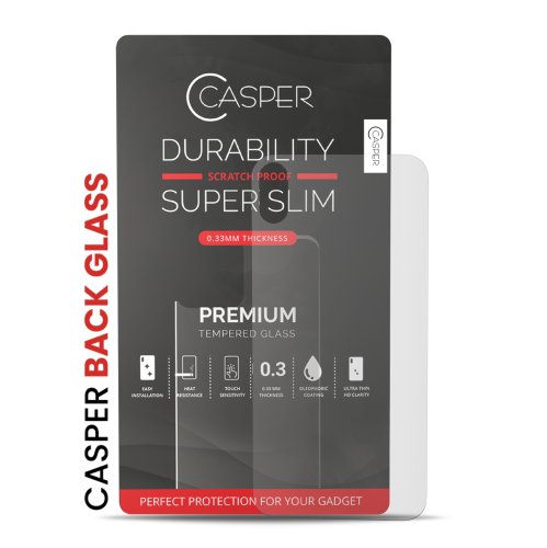 Casper Tempered Glass Compatible For iPhone XS Max (Retail Pack) (Matte)