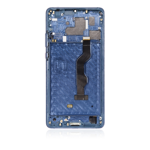 Replacement OLED Assembly With Frame Compatible For Huawei Mate 20 X 4G (Midnight Blue) by ESOURCE PARTS - Refurbished condition - Image 4