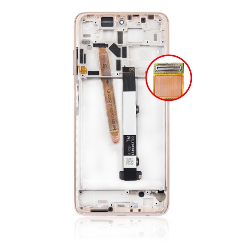 Replacement LCD Assembly With Frame Compatible For Xiaomi Redmi Poco X3 Pro (Metal Bronze) by ESOURCE PARTS - Refurbished condition - Image 4