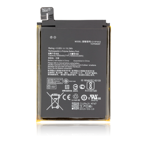 Replacement Replacement Battery Compatible For Asus ZenFone 3 Zoom / ZenFone 4 Max Pro / ZenFone 4 Max Plus (ZC554KL / 2017) (C11P1612)