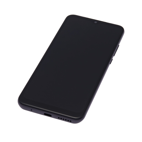 Écran ACL de remplacement avec cadre compatible avec le Moto G Play de Motorola (OEM authentique) (gris éclair)