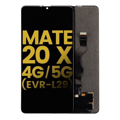 Replacement OLED Assembly Without Frame Compatible For Huawei Mate 20 X 4G / 5G (EVR-L29) (Black) by ESOURCE PARTS - Refurbished condition - Image 2