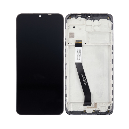 Replacement LCD Assembly With Frame Compatible For Xiaomi Redmi 9 (All Colors) by ESOURCE PARTS - Refurbished condition - CA$74.48
