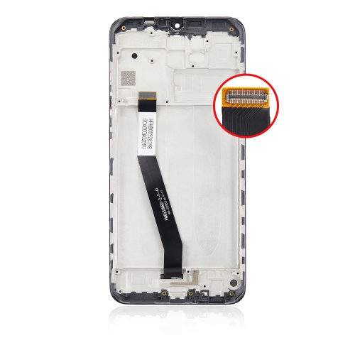 Replacement LCD Assembly With Frame Compatible For Xiaomi Redmi 9 (All Colors) by ESOURCE PARTS - Refurbished condition - Image 4