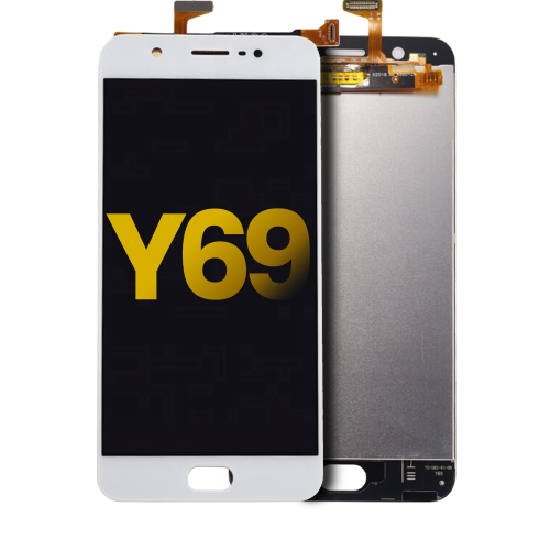 Refurbished - Replacement LCD Assembly Without Frame Compatible For Vivo Y69 (White)