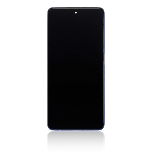 Refurbished - Replacement LCD Assembly With Frame Compatible For Xiaomi Redmi Poco X3 / X3 Pro (Frost Blue)