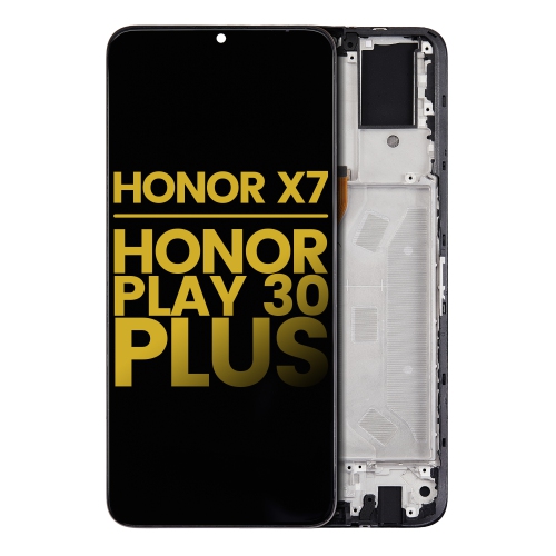 Replacement LCD Assembly With Frame Compatible For Honor X7 / Honor Play 30 Plus (All Colors) by ESOURCE PARTS - Refurbished condition - Image 2