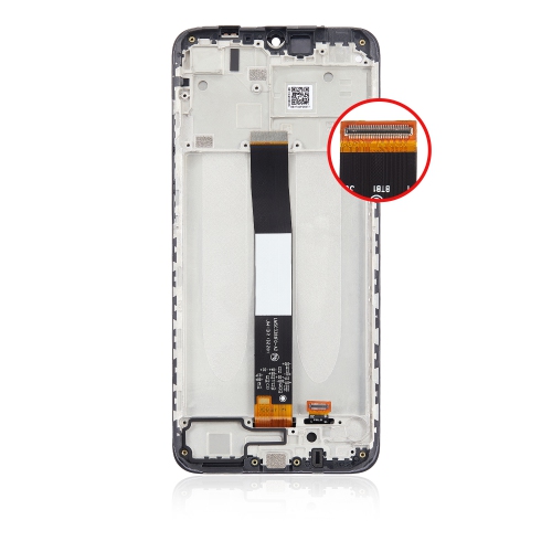 Replacement LCD Assembly With Frame Compatible For Xiaomi Redmi 9C / 9A (All Colors) by ESOURCE PARTS - Refurbished condition - Image 4
