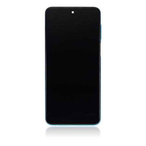 Replacement LCD Assembly With Frame Compatible For Xiaomi Redmi Note 9S (Aurora Blue) by ESOURCE PARTS - Refurbished condition - Image 3