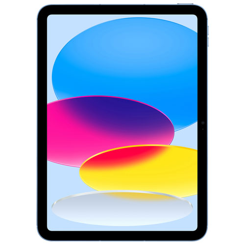 Bell Apple iPad 10.9" 64GB with Wi-Fi 6 & 5G - Blue - Monthly Financing