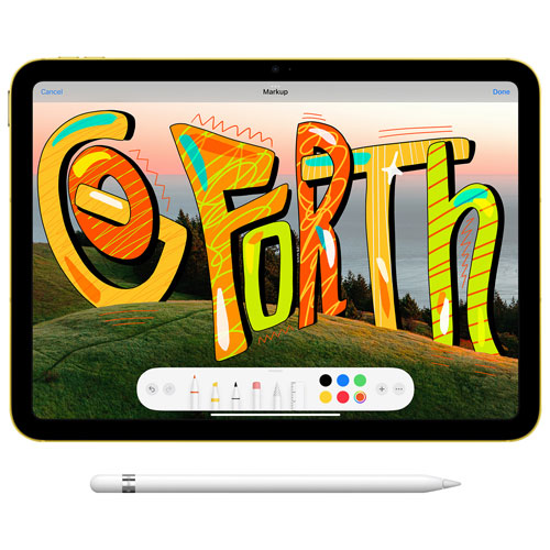 Bell Apple iPad 10.9" 64GB with Wi-Fi 6 & 5G (10th Generation) - Pink - Monthly Financing