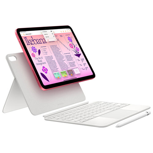 Bell Apple iPad 10.9" 64GB with Wi-Fi 6 & 5G (10th Generation) - Pink - Monthly Financing