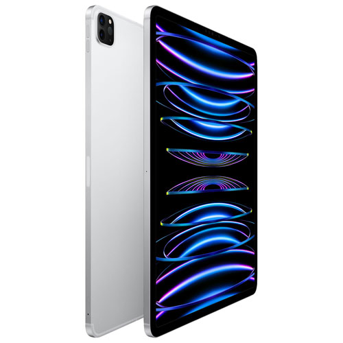 iPad Pro 12,9 po 2 To Wi-Fi et 5G d'Apple avec Bell - Argenté - Financement mensuel