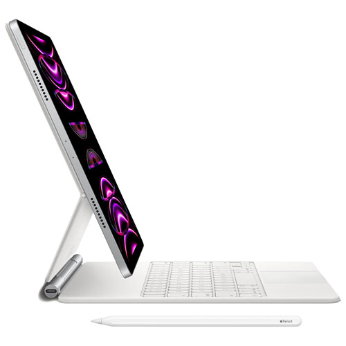 iPad Pro de 12,9 po 128 Go d'Apple Wi-Fi et 5G avec Rogers - Argenté - Financement mensuel