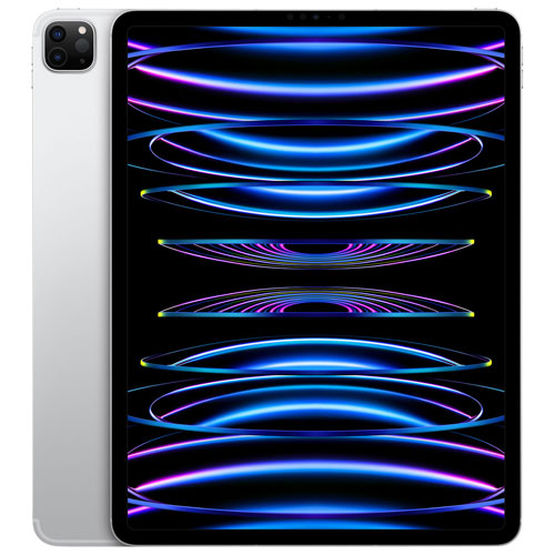 Bell Apple iPad Pro 12.9" 128GB with Wi-Fi & 5G (6th Generation) - Silver - Monthly Financing