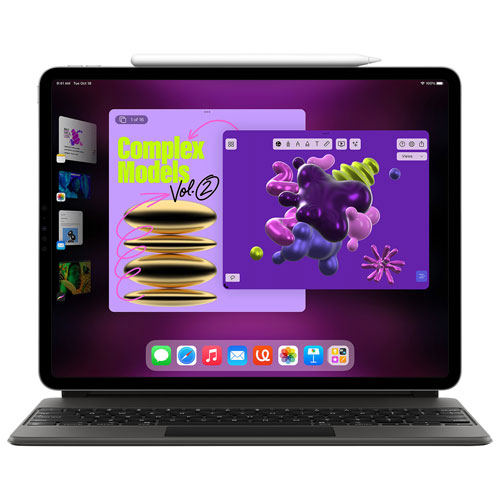 Bell Apple iPad Pro 12.9" 128GB with Wi-Fi & 5G (6th Generation) - Silver - Monthly Financing