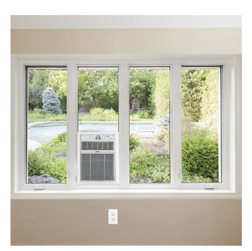 Midea 10,000 BTU 110-Volt Slide Casement Window Air Conditioner and Remote in White