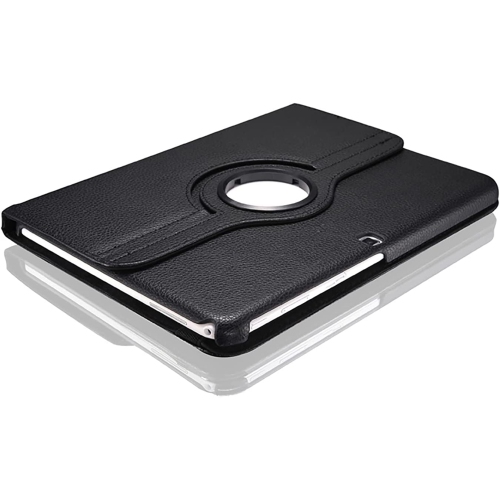 Case for Samsung Galaxy Tab 4 10.1 inch - 360 Degree Rotating Stand Case Full Protective Smart Cover,with Stylus Pen,Screen Film (Black)