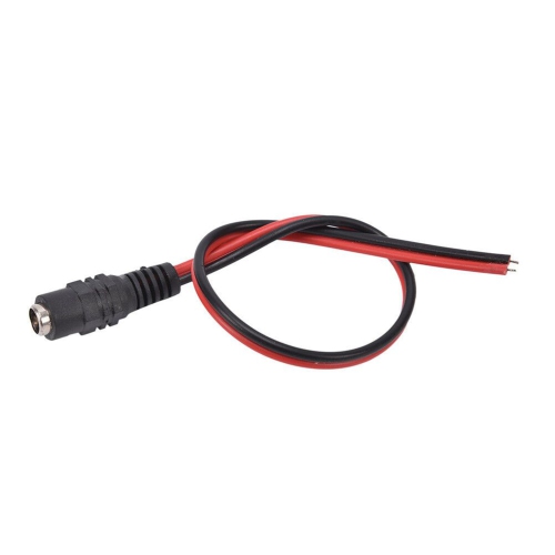 10Pcs Female DC Power Pigtail Cable, 12V 5A DC Connectors for for CCTV Security Camera Pigtail and Lighting Power Adapter