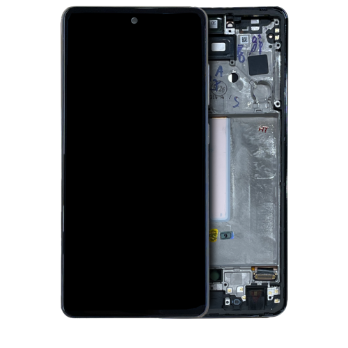 ESOURCE PARTS  Replacement Oled Assembly w Frame Compatible for Samsung Galaxy A52 4G (A525 / 2021) / 5G (A526 / 2021) A52S 5G (A528 / 2021)