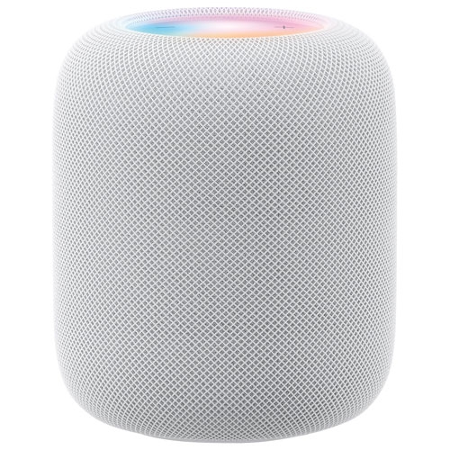 Image 1 de 2.. HomePod d’Apple - Blanc - Boîte ouverte