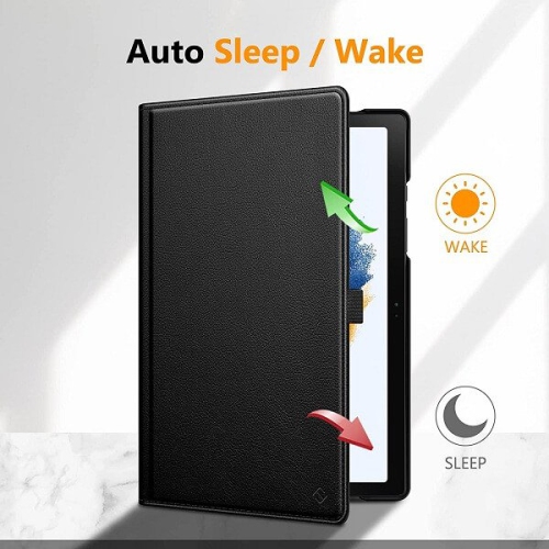 Samsung Galaxy Tab A7 10.4 2020 360° Swivel Rotating Case,, Multi-Angle Viewing Stand, PU Leather Case, Auto Wake Up/Sleep with Protective Elastic