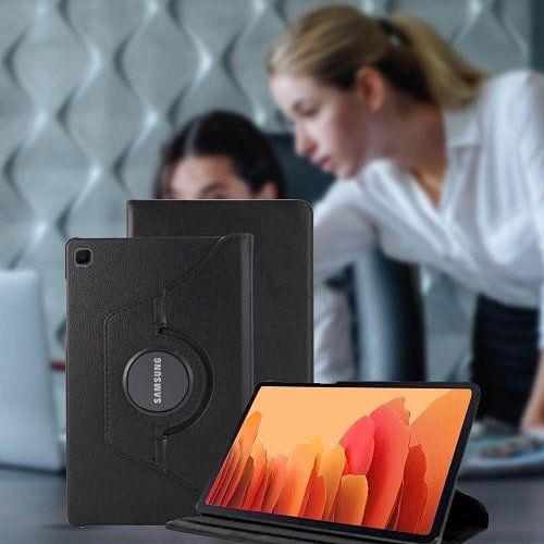 Samsung Galaxy Tab A7 10.4 inches 2020 360° Swivel Rotating Case,, Multi-Angle Viewing Stand, PU Leather Case, Auto Wake Up/Sleep with Protective